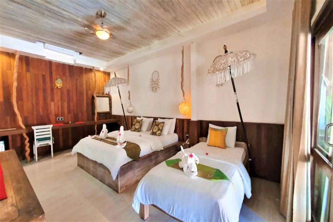 Samba Villas Beachfront View Джили Трауанган Екстериор снимка