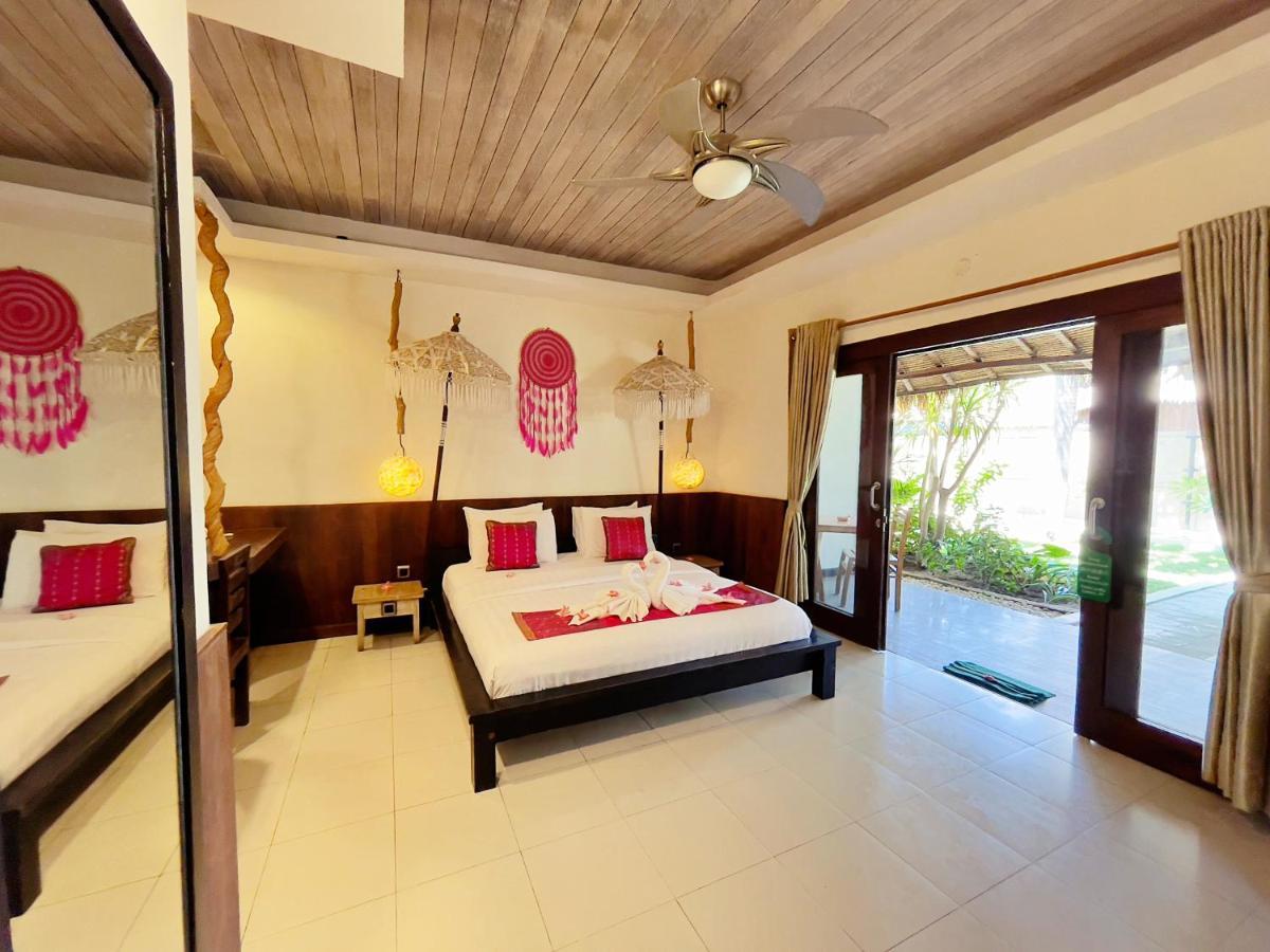 Samba Villas Beachfront View Джили Трауанган Екстериор снимка