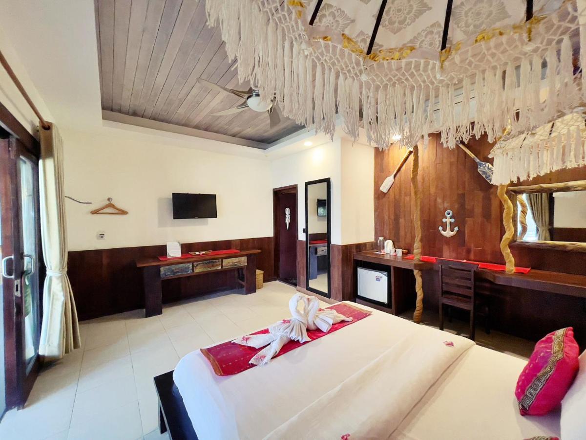 Samba Villas Beachfront View Джили Трауанган Екстериор снимка