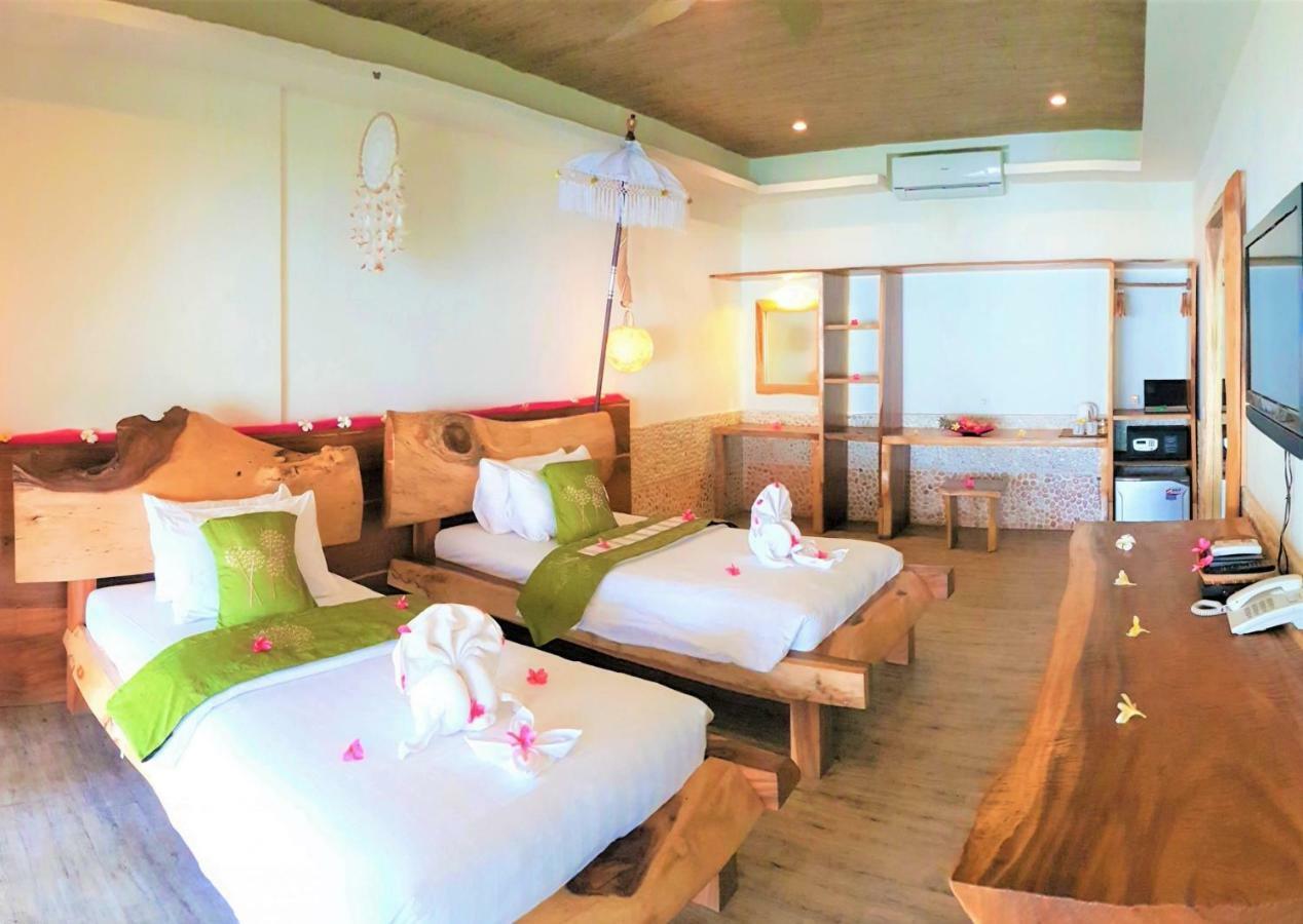 Samba Villas Beachfront View Джили Трауанган Екстериор снимка